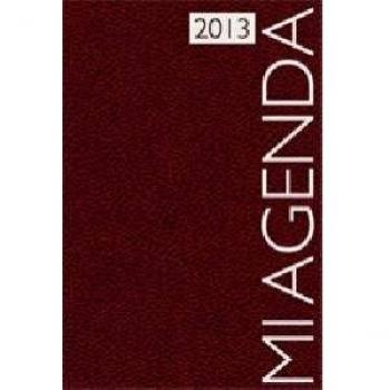 Mi agenda 2013: funda de color opaca