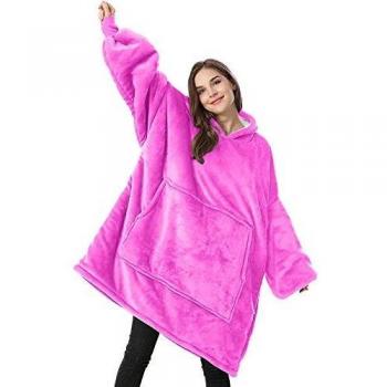 Lushforest Oversized Hoodie Blanket, Super Soft Warm Giant Hoody, Unisex
