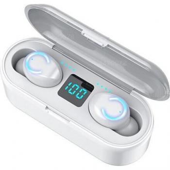 Auriculares TWS Bluetooth 5.0 con Estéreo Deportivo y Control Táctil