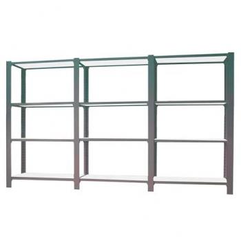 Simonrack OFFICLICK Regal 270 x 40 x 150 cm anthrazit, weiß