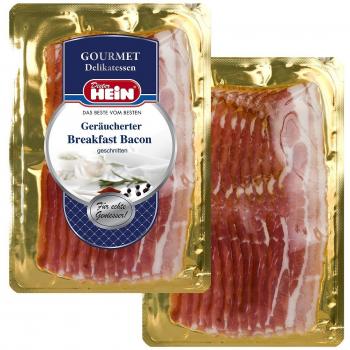 Geschmacksexplosion: Bauchspeck‑Frühstücksschinken – geräuchert, 100 g, Gourmetqualität