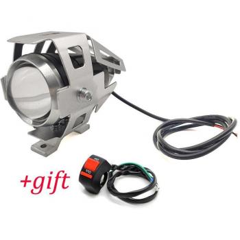 Yamaha TTR250/XT250/TRICKER/DT230/DT125 U5 LED Auxiliary Headlight Kit