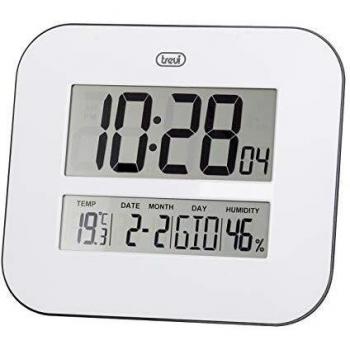 Display LCD Trevi OM 3520 D – Orologio Digitale Multilingue per Muro o Tavolo