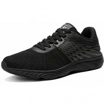 AX BOXING Unisex Trainers Shoes Multisport Running Walking Gym Shoe Sport Sneakers Black Size 6-11