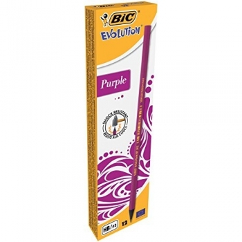 BIC Evolution Miss HB Pencil – Pink Edition