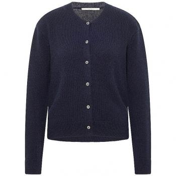 Dunkelblaue LANIUS Strickjacke Boxy Fit – Damengröße 34