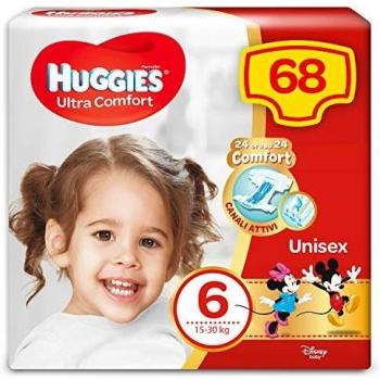 HUGGIES ULTRA COMFORT DU6 68PZ