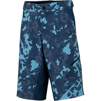 IXS Culm Kids Shorts Marine Camo KXL (164) Casual, Ragazze, Blu, S