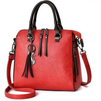 Bolso Tote de Piel Sintética con Estampado para Mujer
