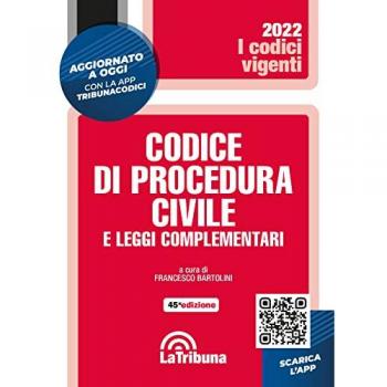 Codice di procedura civile e leggi complementari. Con App Tribunacodici