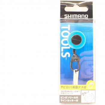 Shimano Carrete R Con Cortador de Hilo Verde Mar PI-012R