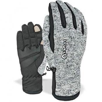 Winterprofi Herren Handschuh – Leichtelastisch – Grau/Schwarz – L