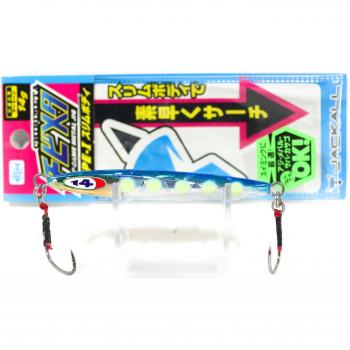 Jackall Glow Dot Iwashi Metal Jig 14g