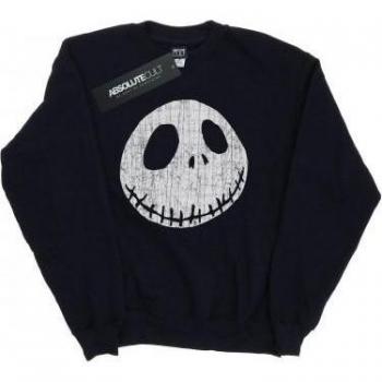 Disney Women’s Jack Cracked Face Nightmare Sweatshirt XXL Black