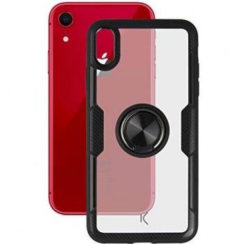 Carcasa Ksix TPU con IMAN para iPhone XR Negra