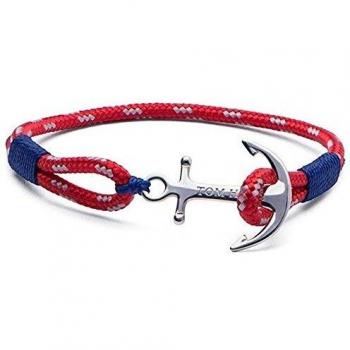 Tom Hope Bracciale One Size Red Blue Silver