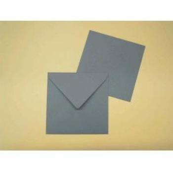 Dunkelblaue gummierte Briefumschläge 125x140mm 100g/qm VE=100 Stück