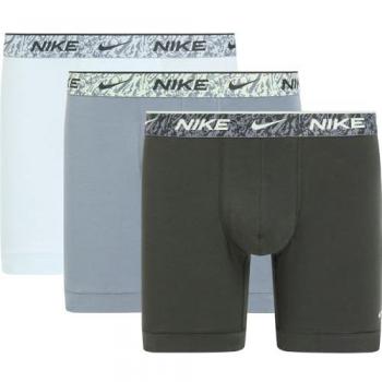 Nike Boxers Eday Brief 3 Unità Blu/Grigio / Marmo Sequenza WB S