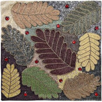 Housse de coussin design verticaux colorés 50 cm × 50 cm – usage intérieur