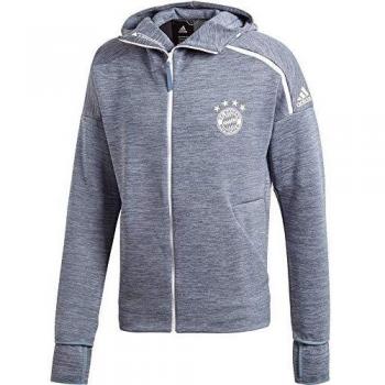 Giacca uomo adidas FCB Z.N.E. zip rapida, utilità S18, colore blu, taglia L