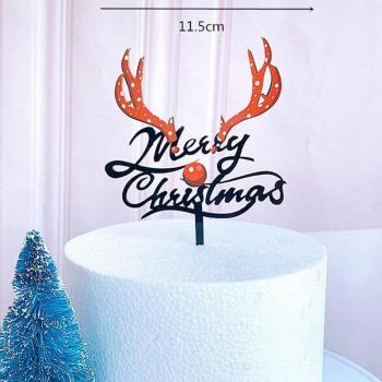 Xmas Party Santa Cake Topper