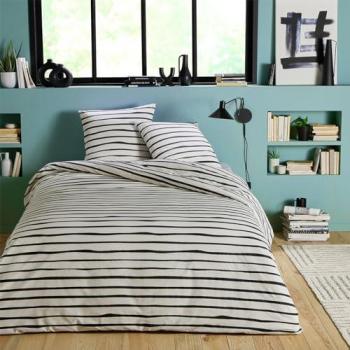 Parure de lit 2 personnes ROXANNE en polycoton 57 fils