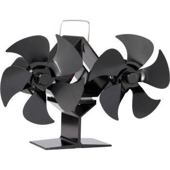 Double Head 10-Blade Heat Powered Eco-Friendly Fan