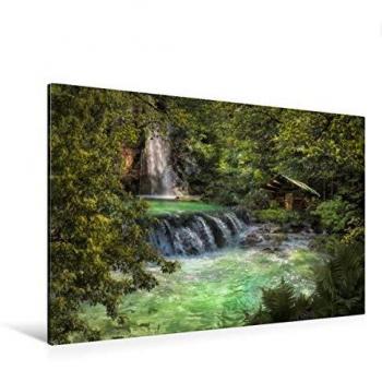 CALVENDO Textil-Leinwand Eden, 120 x 80 cm Querformat, Künstler: Simone Wunderlich