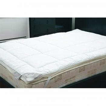 Belledorm Mulberry Zijden Matras Topper Eenpersoons Blanc