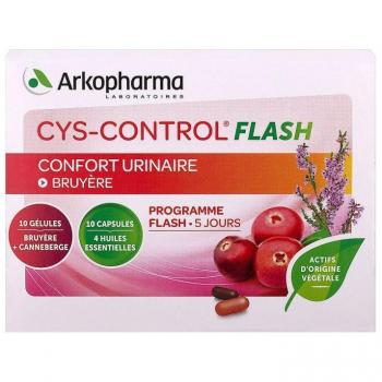 Cys-control flash 10 gélules + 10 capsules