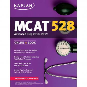 MCAT 528 Advanced Prep 2018-2019: Online + Book