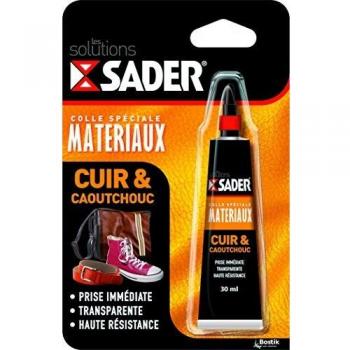 Colle Sader pour Cuir et Caoutchouc 30 ml