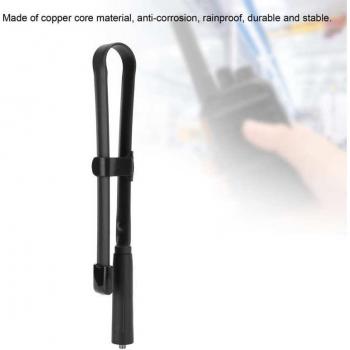 Antena de Intercomunicación SMA-F AT-48 Plegable de Metal