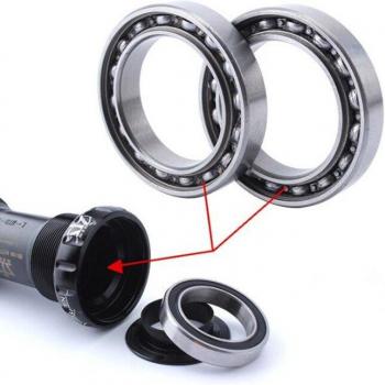 Roulement de vélo BB 68-73/90-92, axe central pressé 37*25*7mm