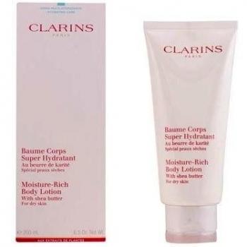 Clarins Moisture-Rich Body Lotion with Shea Butter for Dry Skin 200ml
