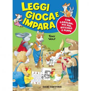 Leggi gioca e impara con Carolina, Pio Pio, Ricciolo e Puffy