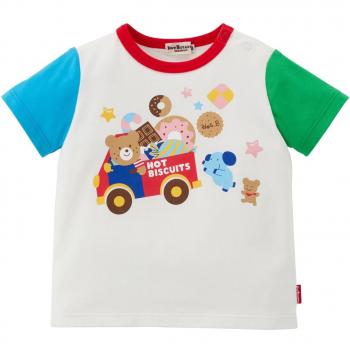 MIKI Biscuit Boys & Girls Short Sleeve