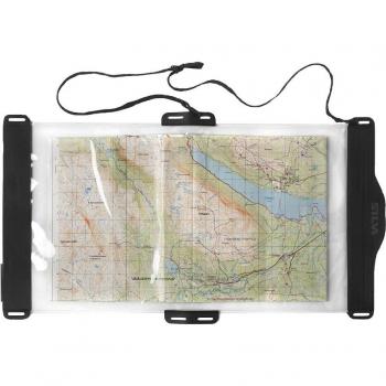 Silva Map Case L, Zubehör für Sportuhren und Smartwatches, Schwarz, Transparent
