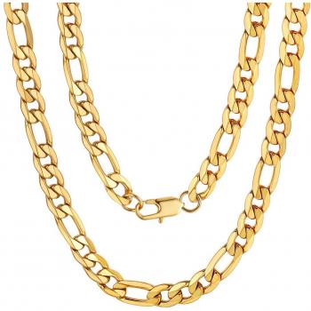 Collier chaîne Figaro pour homme et femme