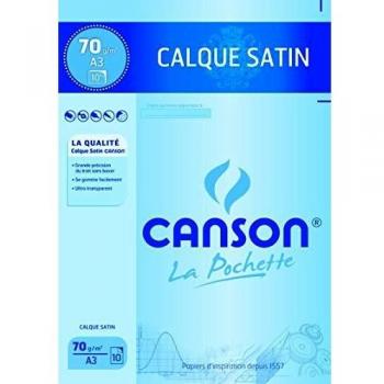 Tapa de Calco Satinada A3 – Conjunto de 10 piezas