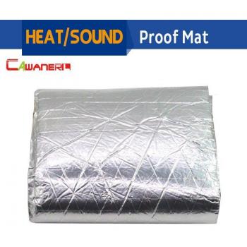 Cawanel-papel de aluminio para vehículos, alfombra amortiguadora de sonido, 30CM x 100CM