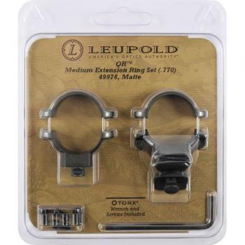 Leupold QR 1 Extension Rings – Medium, Matte Black