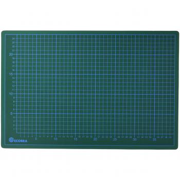EcoCraft 704530 Green‑Black Bamboo Cutting Board – 45×30 cm