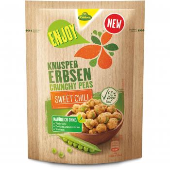 Kühne Knusper Erbsen Sweet Chili, 100g