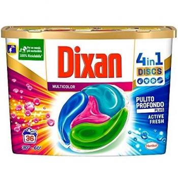 Dixan Capsule Lavatrice 4 In 1 36 Lavaggi
