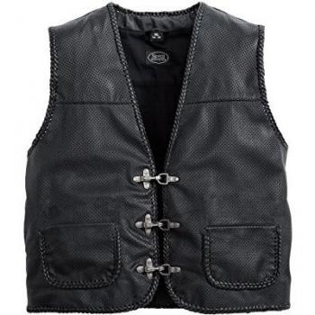 Spirit Motors Spirit Motors Lederweste gelocht 1.0 Schwarz L HerrenschwarzL – Motorradbekleidung – Motorradjacken