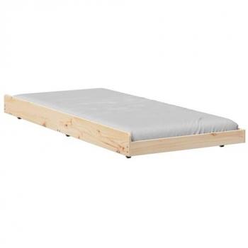 Estructura para Cama de Madera Maciza Pino 90x200 cm – Vidaxl