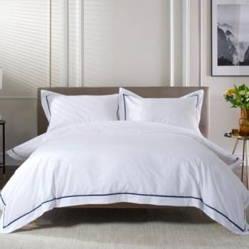 Blue King Size Cotton Duvet Set – Boutique Hotel Hampstead 200T