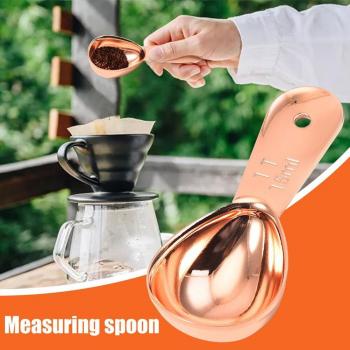 Cuillères à mesurer en inox 15ml/30ml, pour café, thé, sucre, farine