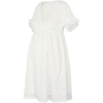 Mamalicious Stillkleid TESS MLDINNA Winterweiß